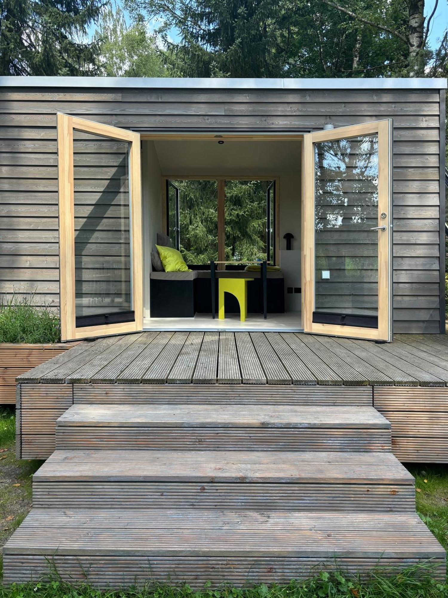 Tiny House Mit Garten In Der Lueneburger Heide Soltau Exteriér fotografie